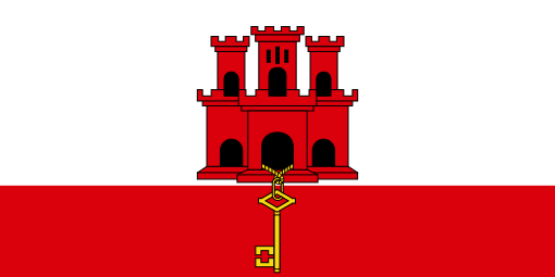 Image of the Flag of Gibraltar