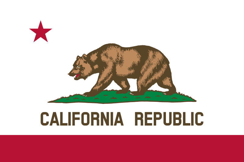 Image of the Flag of the State of Califorina