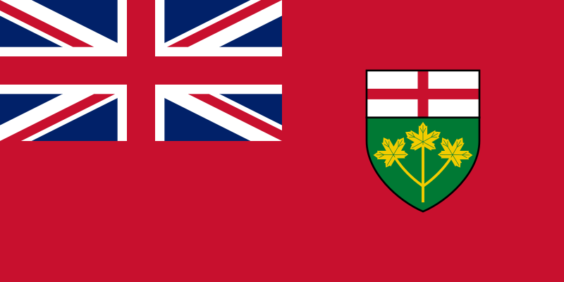 Image of the Flag of Ontario