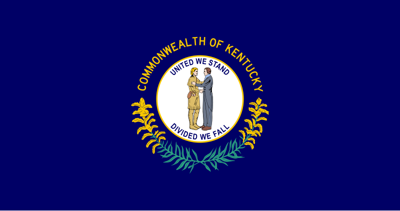 Image of the Flag of the Commonwealth of Kentucky