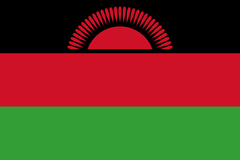Image of the Flag of the Republic of Malawi