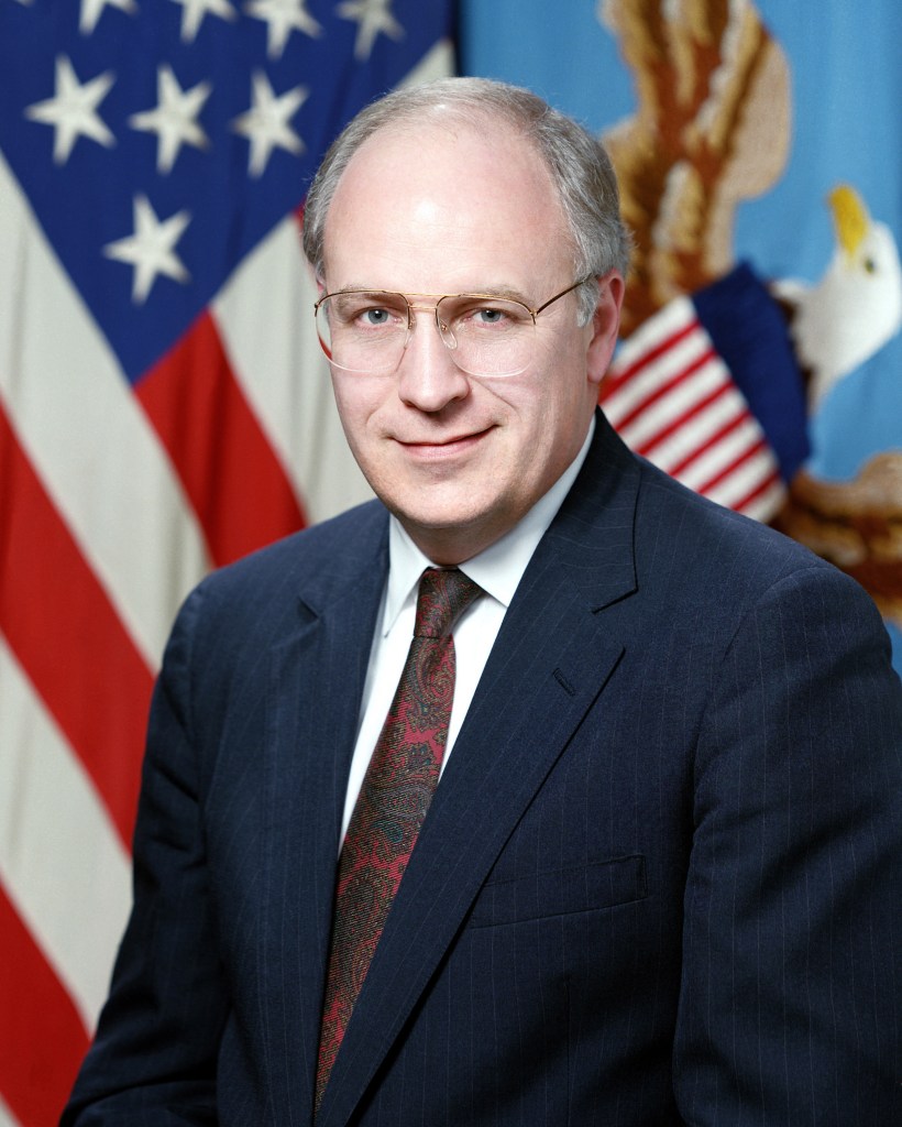 Official Portrait of Richard Cheney as Secretary of Defense