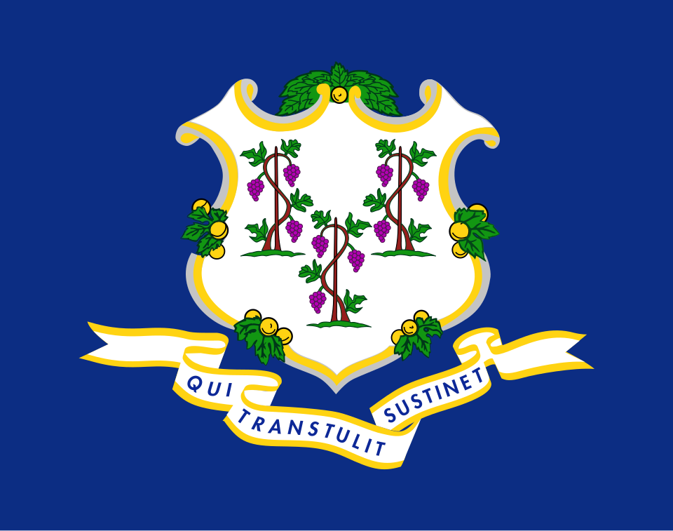 Image of the Flag of Connecticut