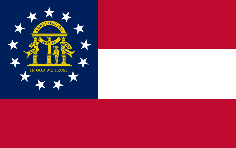 Image of the Flag of Georgia
