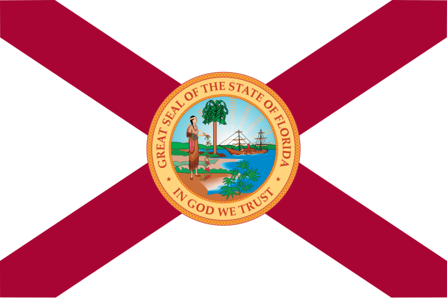 Image of the Flag of the State of Florida