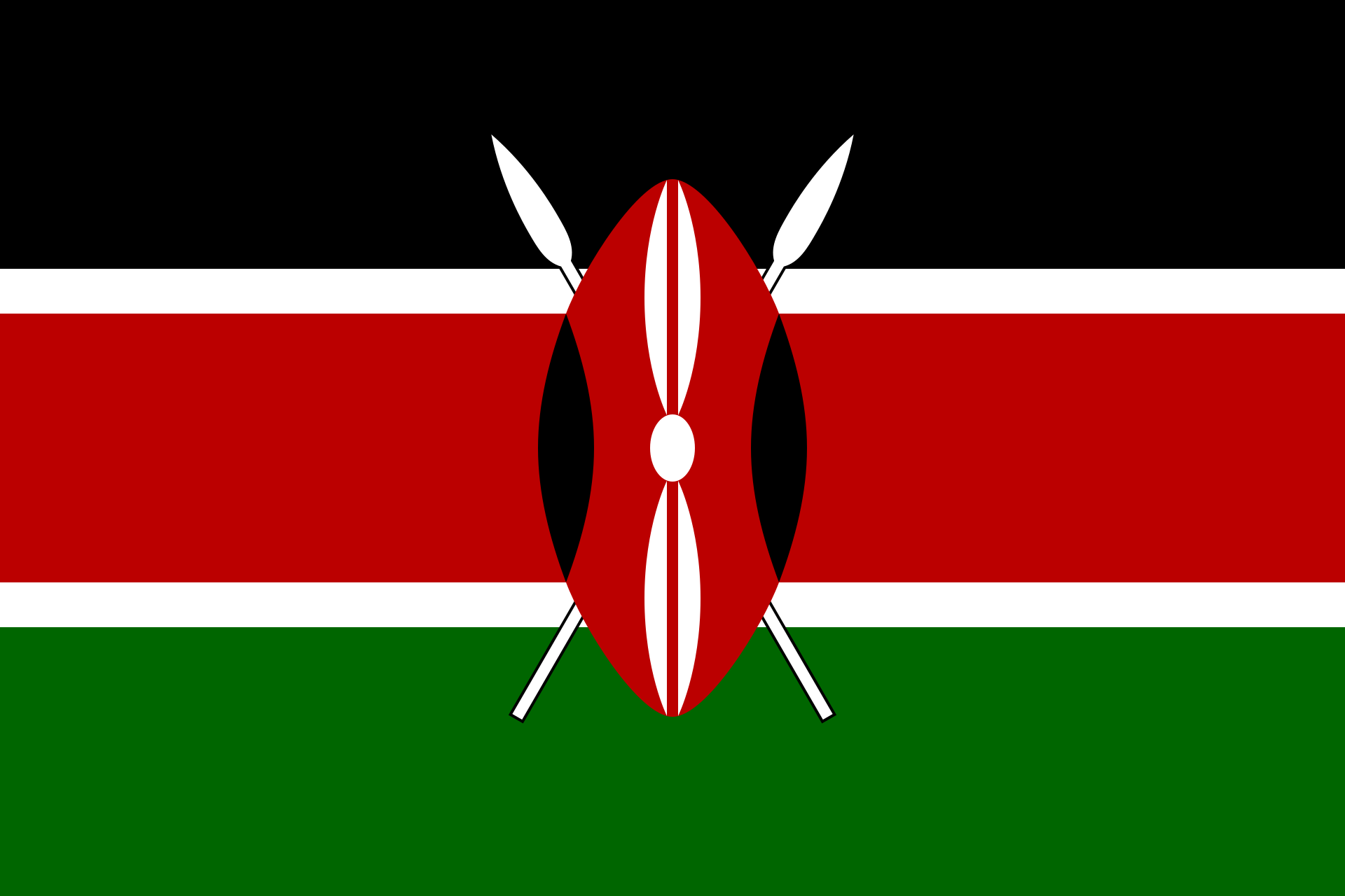 Image of the Flag of Kenya