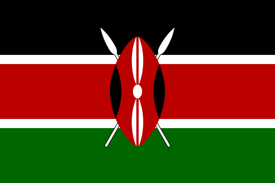 Image of the Flag of Kenya
