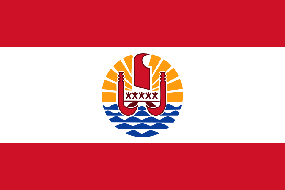 Image of the Flag of French Polynesia