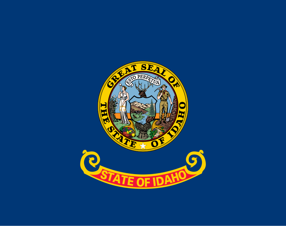 Image of the Flag of Idaho